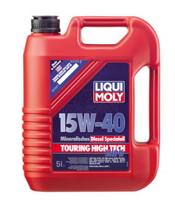 Моторное масло Liqui Moly Touring High Tech SHPD-Motoroil Basic SAE 15w40, 5л